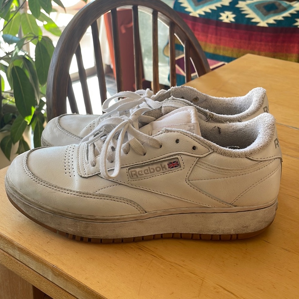 White reeboks